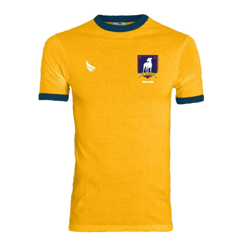 Ted Lasso A.F.C. Richmond Crest Ringer T-Shirt