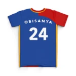 Exclusive Ted Lasso A.F.C. Richmond Season 3 Obisanya Jersey back