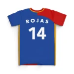 Exclusive Ted Lasso A.F.C. Richmond Season 3 Rojas Jersey back