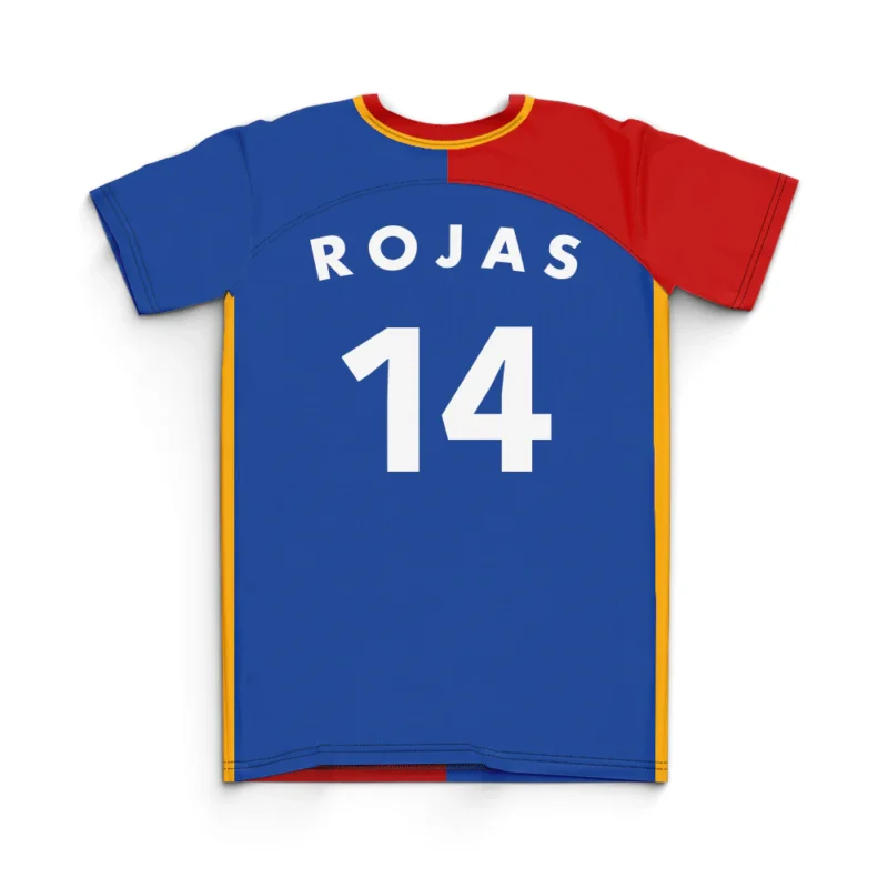 Exclusive Ted Lasso A.F.C. Richmond Season 3 Rojas Jersey back