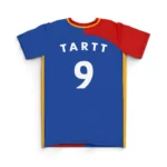 Exclusive Ted Lasso A.F.C. Richmond Season 3 Tartt Jersey back