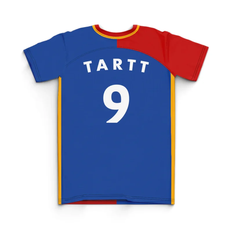 Exclusive Ted Lasso A.F.C. Richmond Season 3 Tartt Jersey back