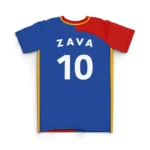 Official Ted Lasso A.F.C Richmond Season 3 Zava Fan Jersey back