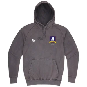 TED LASSO A.F.C. RICHMOND CREST VINTAGE GREY HOODIE