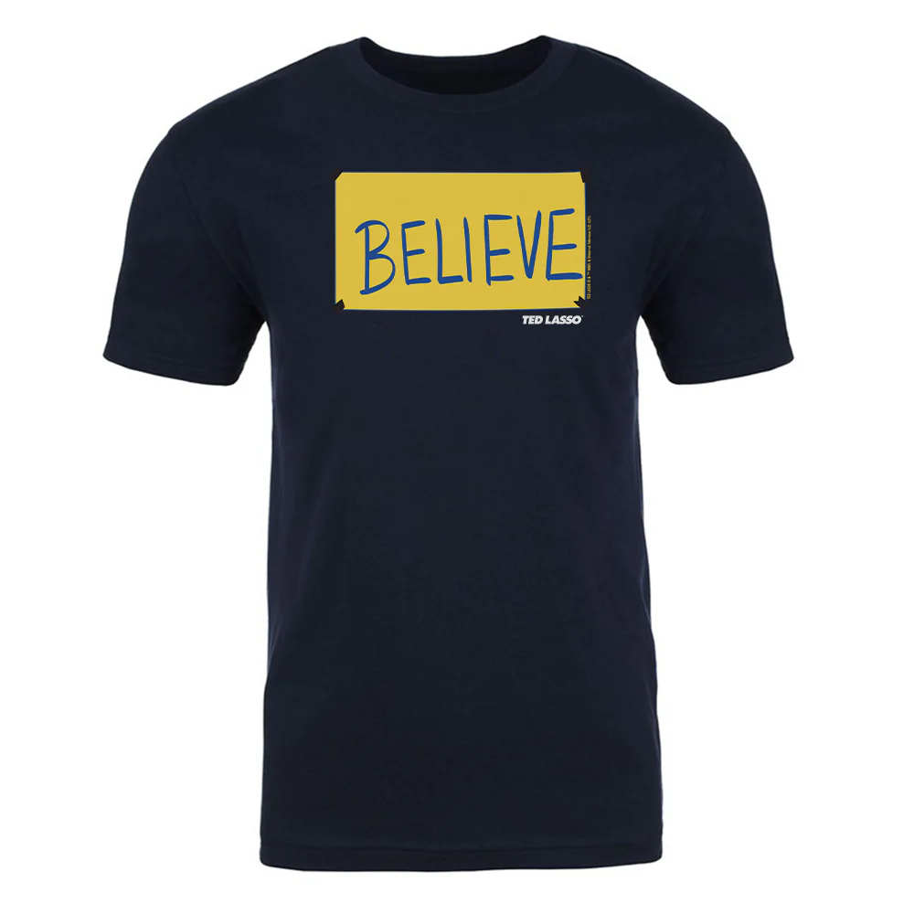 Ted Lasso A.F.C. Richmond Believe Sign Adult Short Sleeve T-Shirt