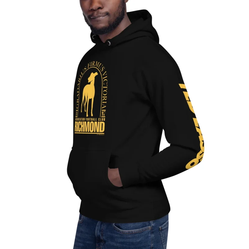 Ted Lasso A.F.C. Richmond Football Club Fleece Hooded Sweatshirt back