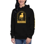 Ted Lasso A.F.C. Richmond Football Club Fleece Hooded Sweatshirt logo