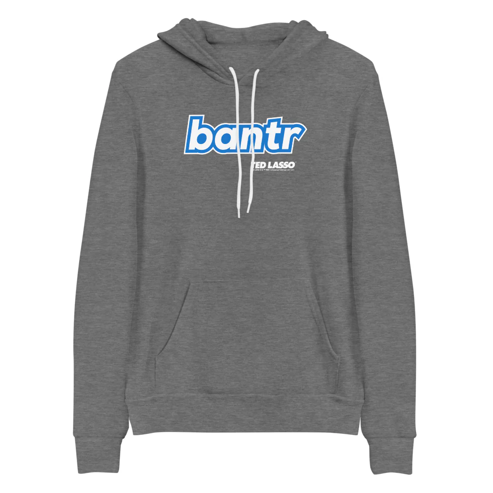 Ted Lasso Bantr Logo Adult Fleece Hooded Sweatshirt front