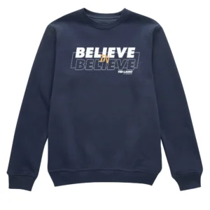 Ted Lasso Believe in Believe Fleece Crewneck Sweatshirt