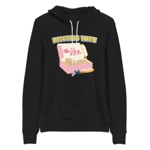 Ted Lasso Biscuits With The Boss Adult Fleece Hooded Sweatshirt