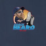 Ted Lasso Bobblehead Adult Short Sleeve T-Shirt Coach Beard logo