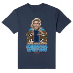 Ted Lasso Bobblehead Adult Short Sleeve T-Shirt Rebecca Welton