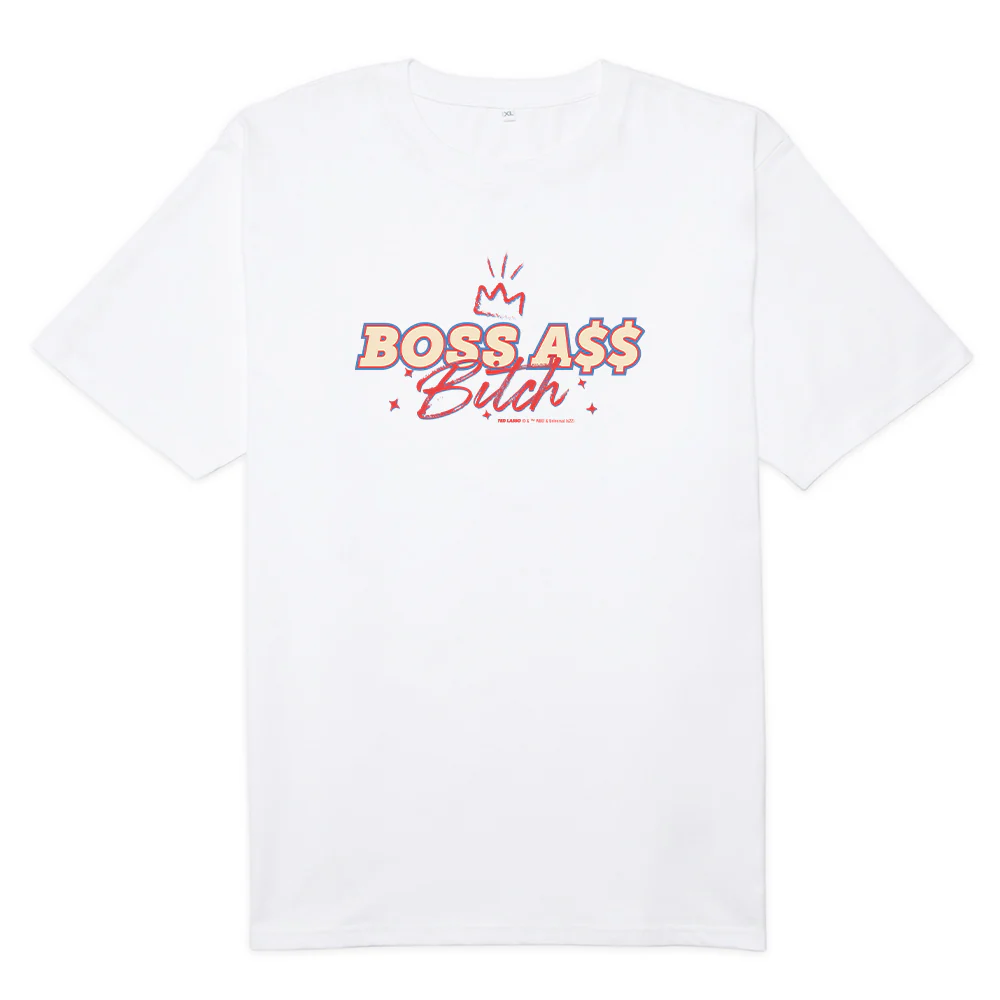 Ted Lasso Boss Ass Bitch Adult Short Sleeve T-Shirt