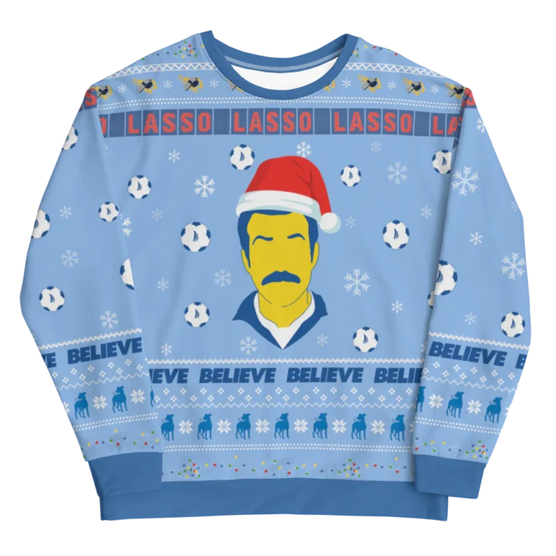 Ted Lasso Christmas Unisex Crew Neck Jumper