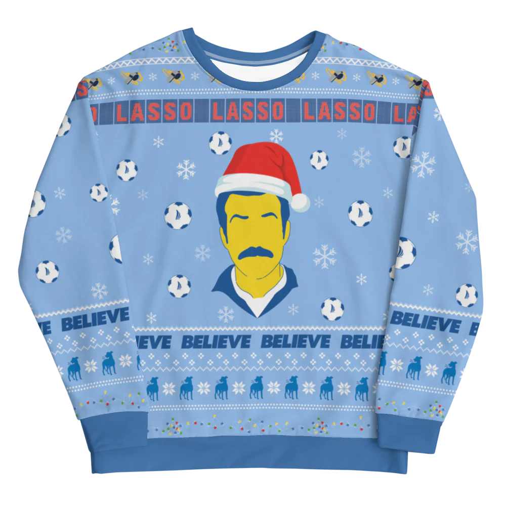 Ted Lasso Christmas Unisex Crew Neck Jumper