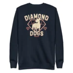 Ted Lasso Diamond Dogs Unisex Fleece Pullover logo