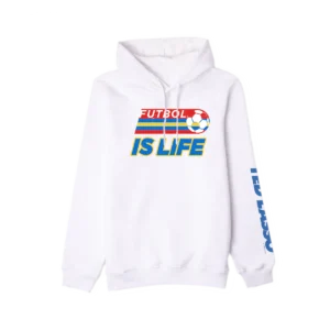 Ted Lasso Futbol is Life Adult Hooded Sweatshirt