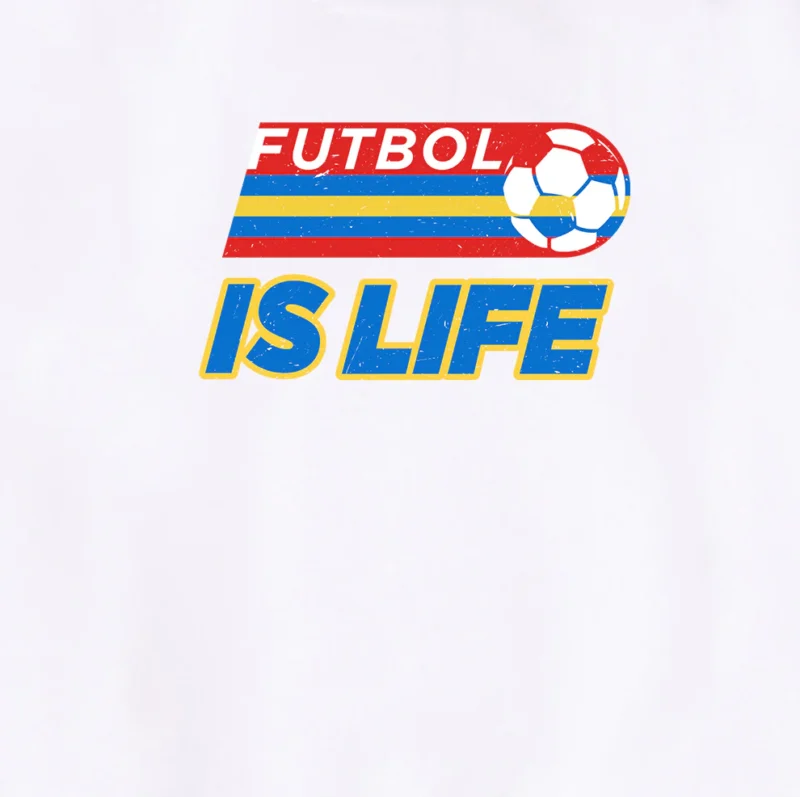 Ted Lasso Futbol is Life Adult Hooded Sweatshirt logo