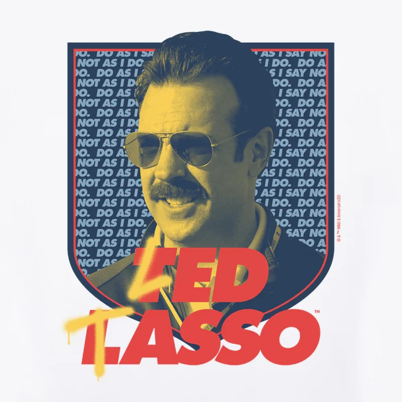 Ted Lasso Led Tasso Adult Short Sleeve T-Shirt logo