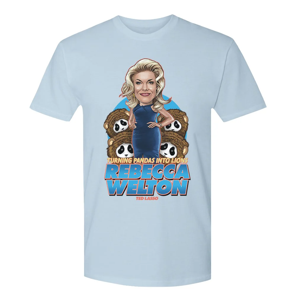 Ted Lasso Bobblehead Rebecca Welton Adult Short Sleeve T-Shirt