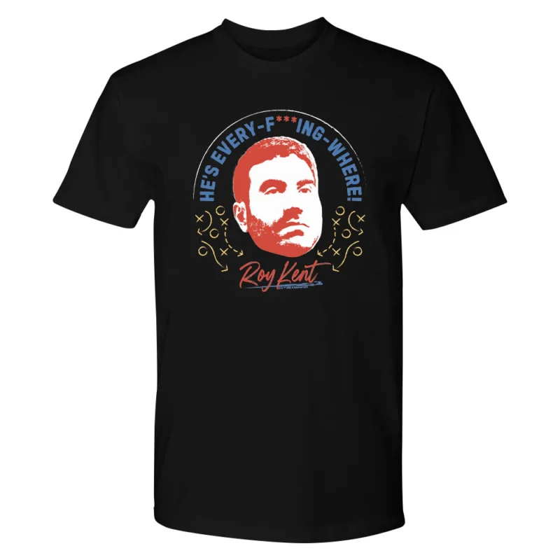 Ted Lasso He's Everywhere Adult Short Sleeve T-Shirt